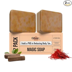 Skin Brightening Soap: Review of Ghar Magic Soaps